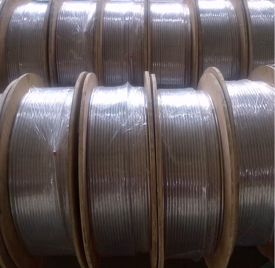 高強度 ASTM 規格 200/300/800 825 840 シリーズ N08825 N08800 2.4858 1.4876 溶接ステンレス鋼管電熱管チタン